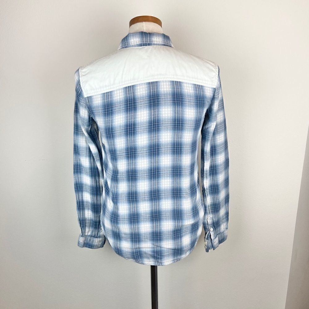 Paige Trudy Button Front Plaid Shirt - Picture 7 of 8